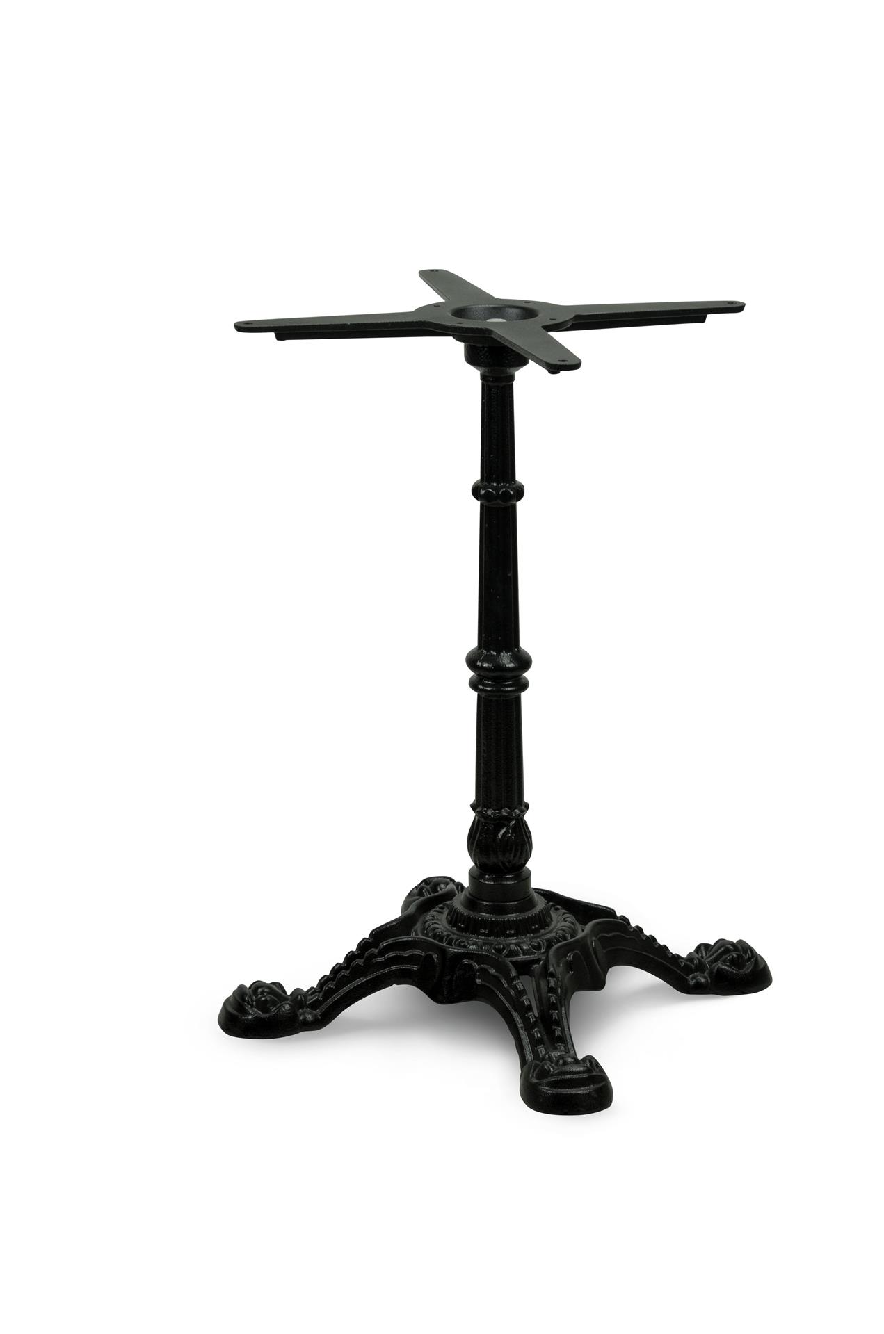 Tischgestell PJ7018 aus Gusseisen, schwarz, vierzehig, antikes Design