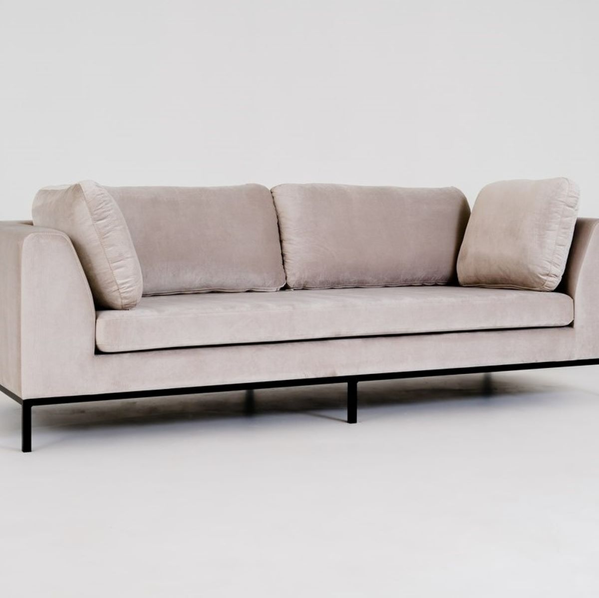 3er Sofa FANA, Farbe: COCONUT