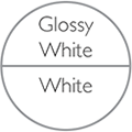 Glossy White-White