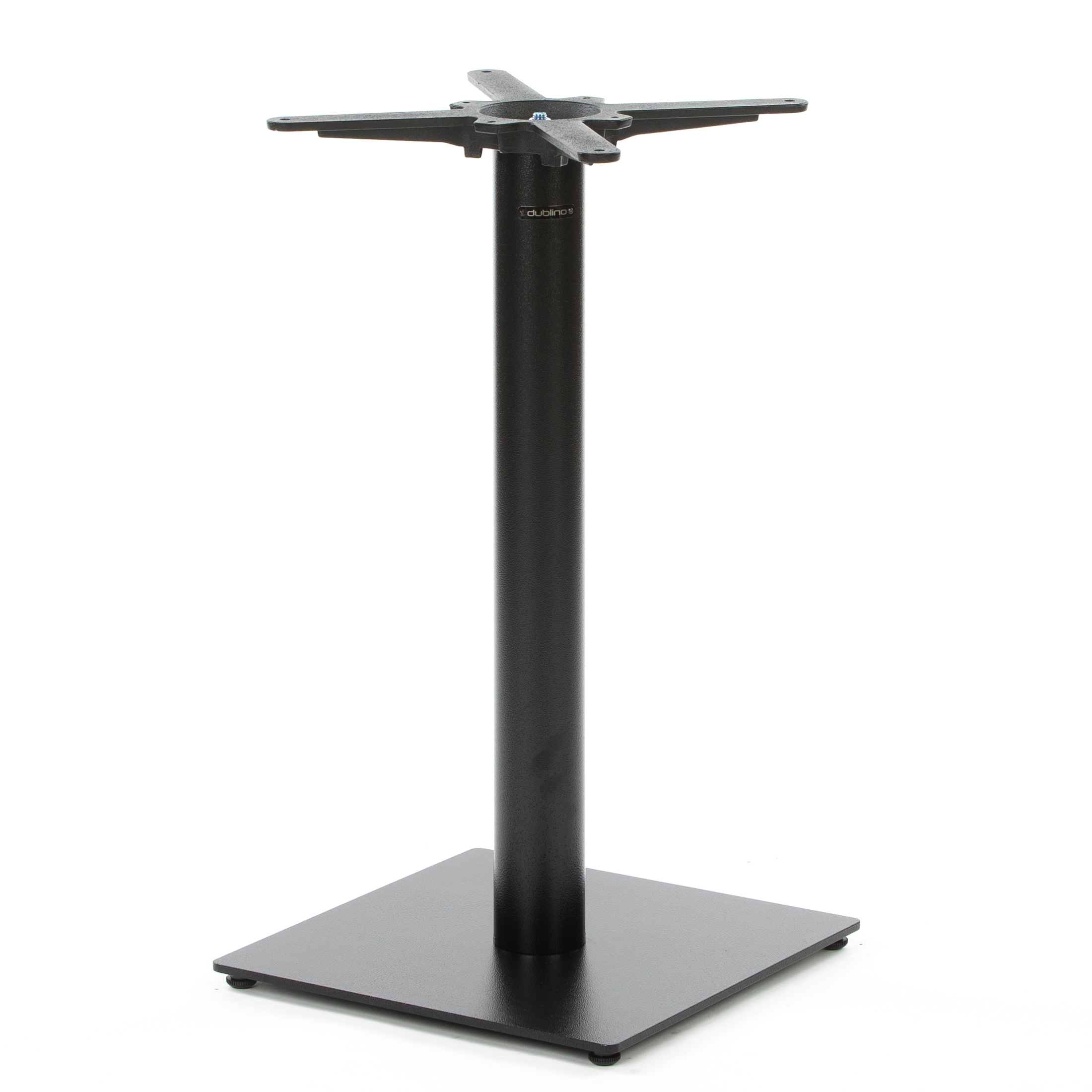 Tischgestell PJ6087 Premium - schwarz - pulverbeschichtet - Bodenplatte 40x40 cm - 16 kg