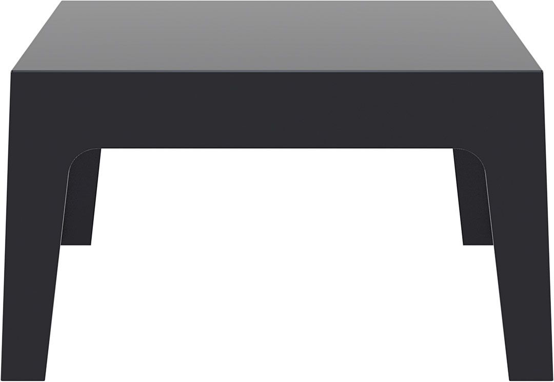 Siesta Box Table stapelbarer Gartentisch - schwarz
