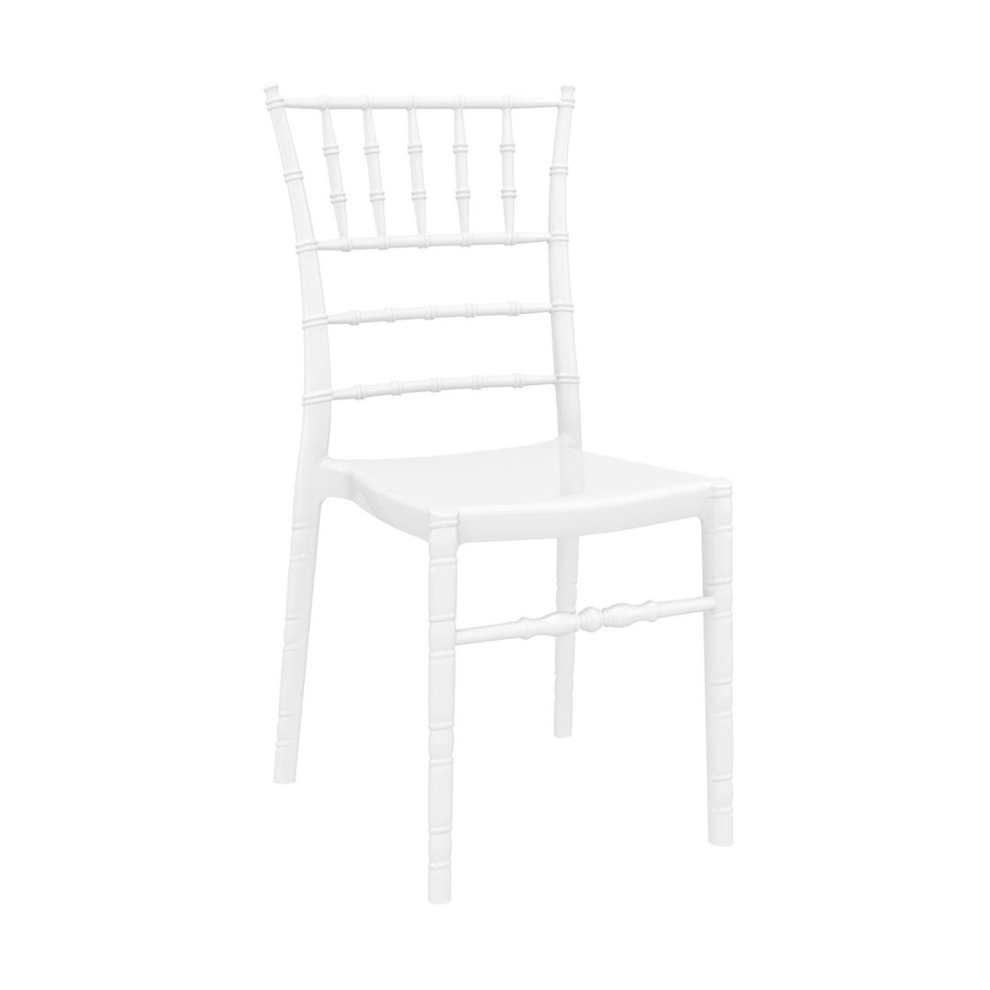 Siesta Stuhl Chiavari - stapelbar - weiß