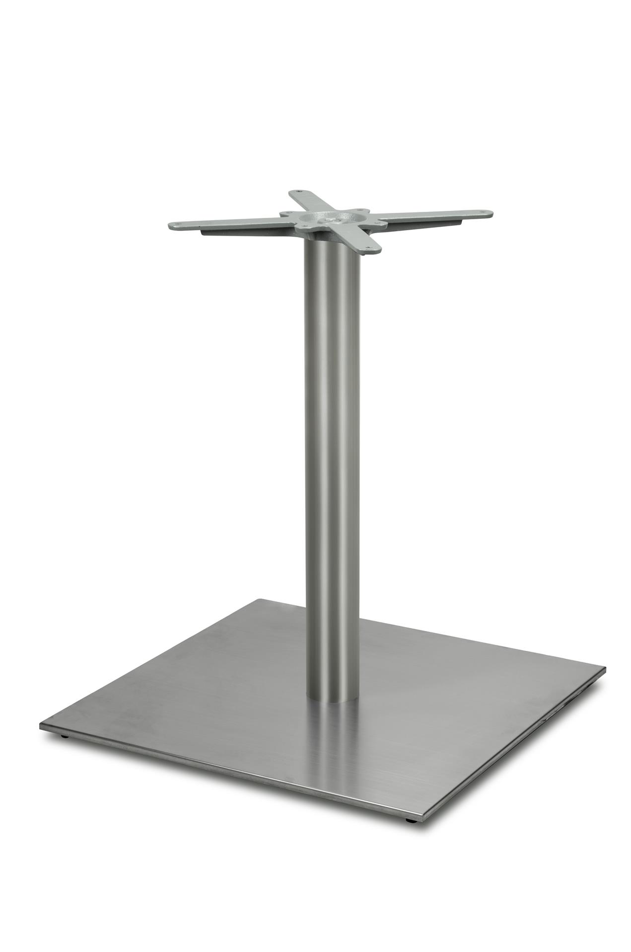 Tischgestell Edelstahl PD7096inox AISI 304 Premium - satiniert - matt