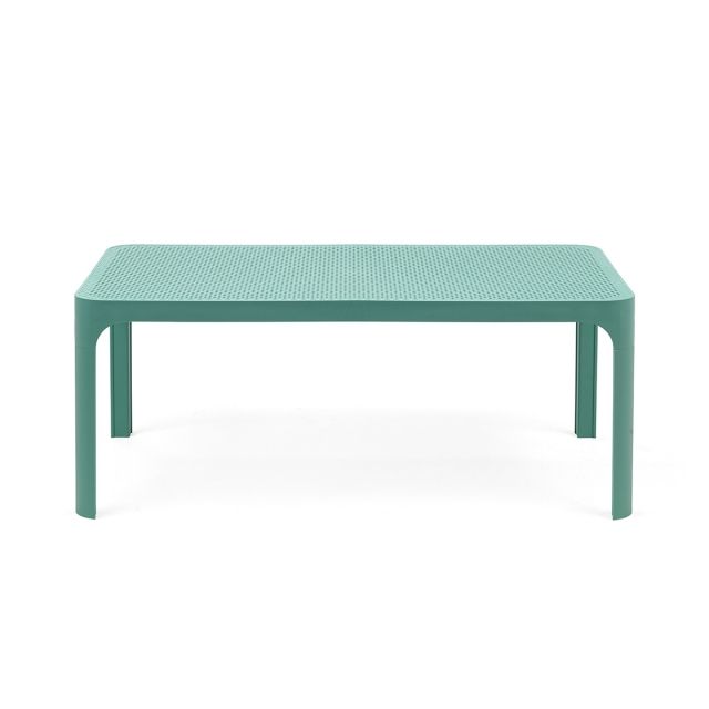 Outdoor Lounge Tisch NARDI NET TABLE 100, Recyclebarer Kunststoff, 100x60cm