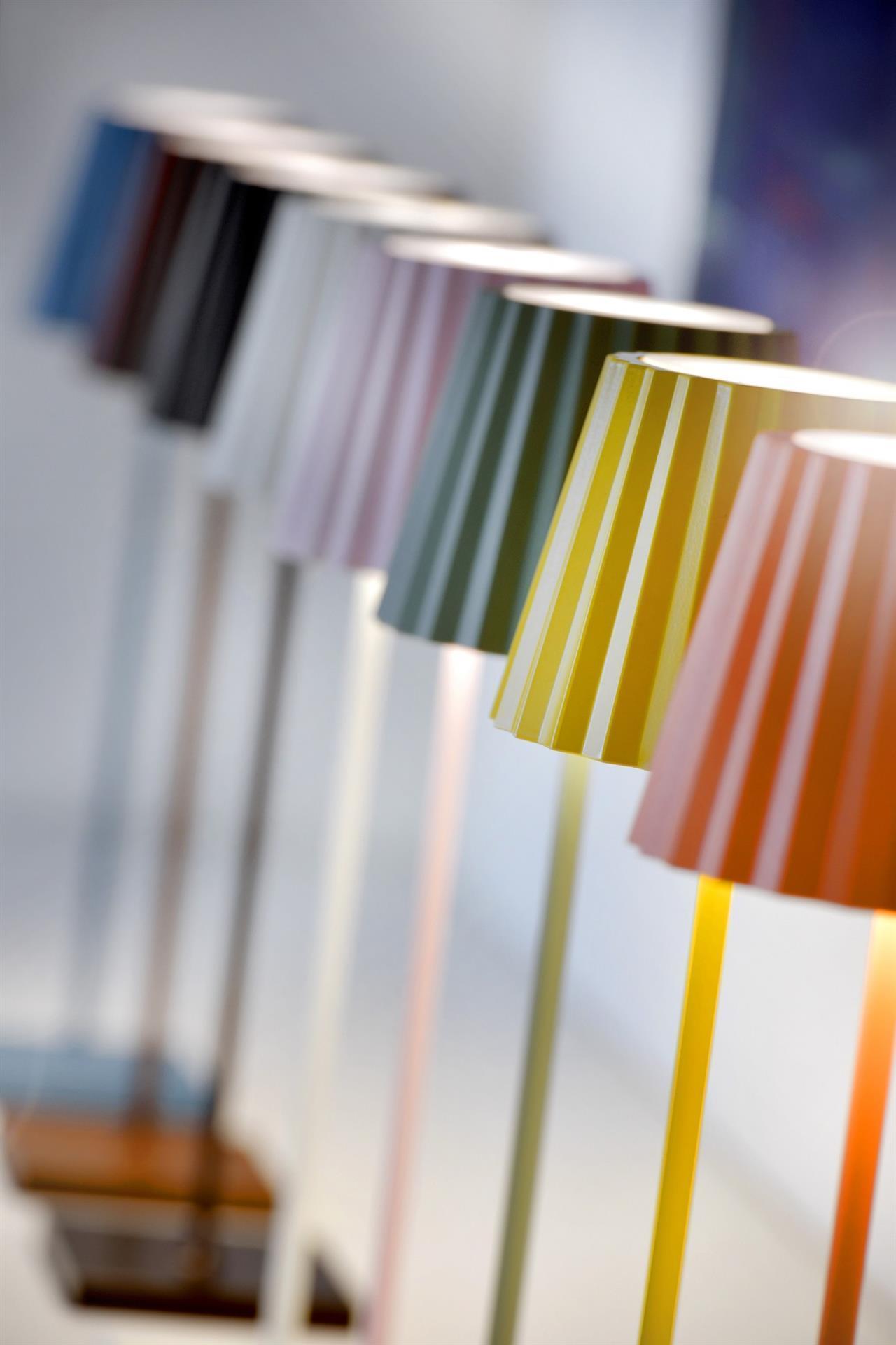 Outdoor LED Tischleuchte BELL mit Spritzwasserschutz, verschiedene Farben