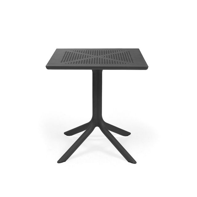 Outdoor Tisch NARDI CLIP 70, Recyclebarer Kunststoff, 70x70cm